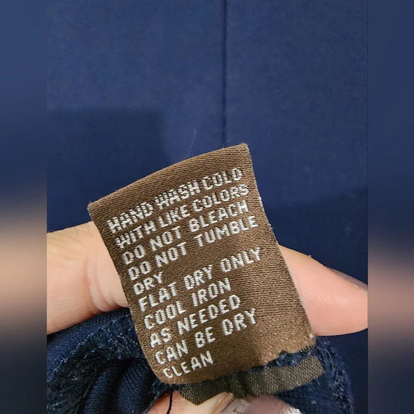 J.McLaughlin navy Leila Swing Dress in Navy Womens XS mock neck mod - Picture 12 of 12